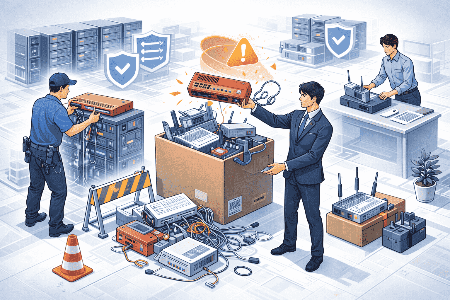 CISAがサポート 終了 済みのルーターやファイアウォールを排除する指令