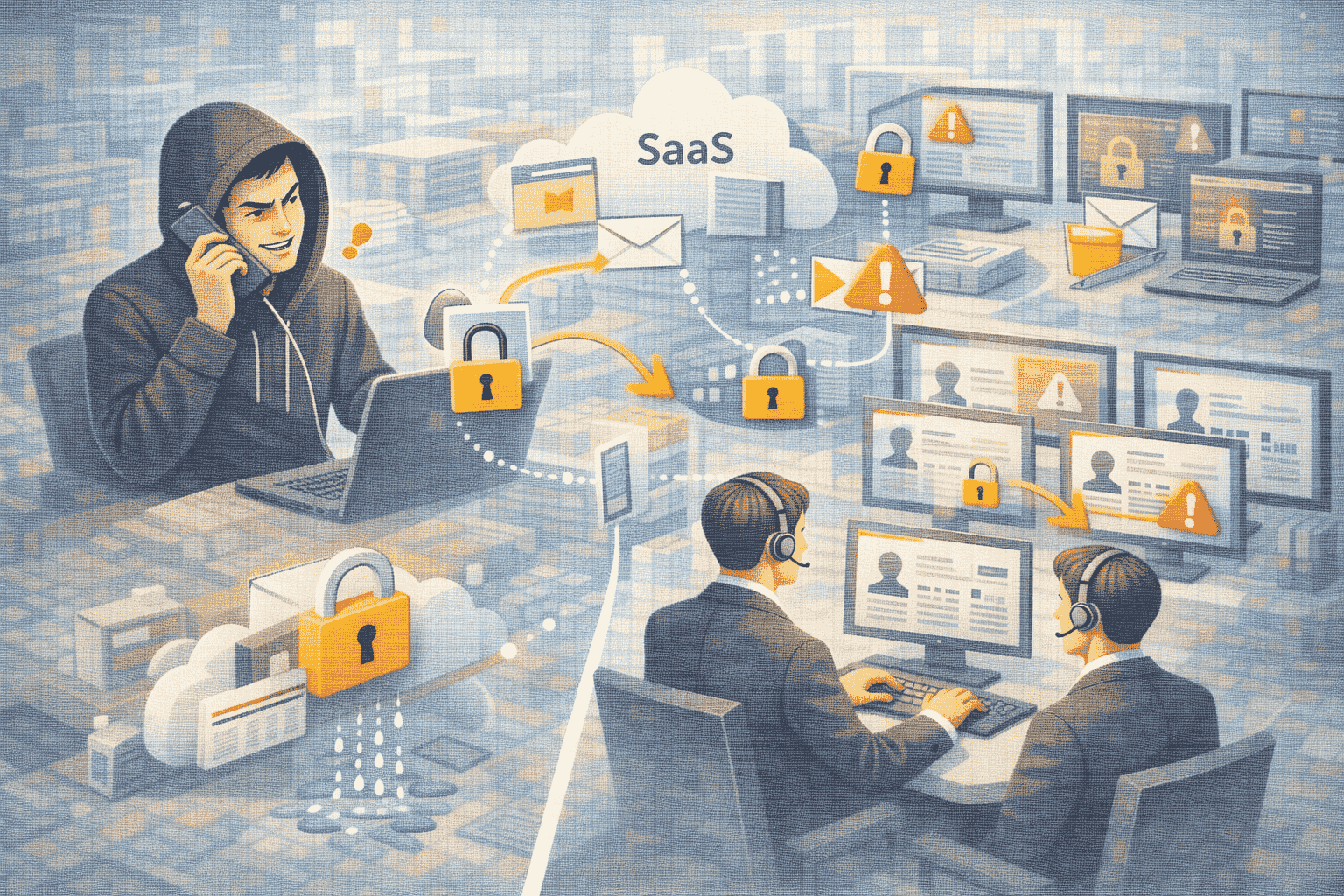 Googleが警告、ShinyHuntersがボイスフィッシング(ビッシング)を起点としてSaaSへ不正アクセス