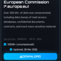 欧州委員会のEuropa基盤にサイバー攻撃　ハッカーグループは不正アクセスで350GB超の情報 窃取を主張