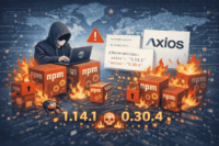 JavaScript ライブラリ axiosのnpmパッケージが乗っ取られる-1.14.1と0.30.4は導入済みなら侵害前提で対応が必要