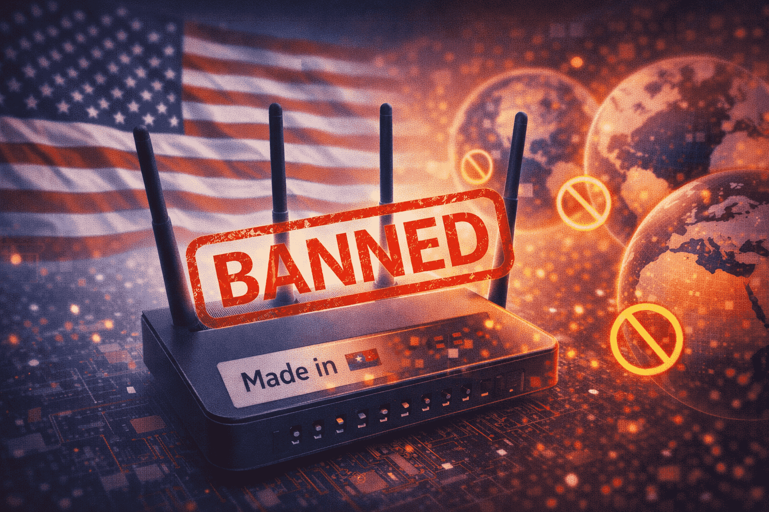 米国、安全保障上の理由から海外製造ルーター新規販売を禁止
