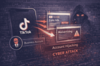 TikTok ビジネスアカウントを狙うサイバー攻撃-アカウント乗っ取りでマルバタイジングや不正広告に悪用される恐れ