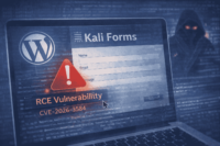 WordPressのフォーム プラグイン Kali Formsに深刻な認証不要 RCE 脆弱性(CVE-2026-3584)