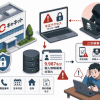 消費者金融のキャネット、不正アクセスによるサイバー攻撃で9,987名分の個人情報漏洩の恐れ-二次被害も確認