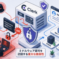 認証プラットフォームのClerkで@clerk/nextjs などでミドルウェア認可を迂回する重大な脆弱性