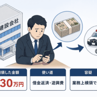 建設会社の役員が自社口座から630万円を横領-借金返済・遊興費に使用、業務上横領で逮捕【新潟・2026年4月】