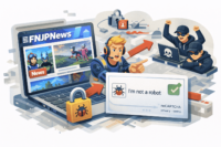 フォートナイトのニュースサイト FNJPNew、不正アクセスで偽のreCAPTCHAが表示される