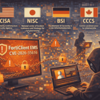 FortiClient EMSの脆弱性 CVE-2026-35616を各国当局が警告