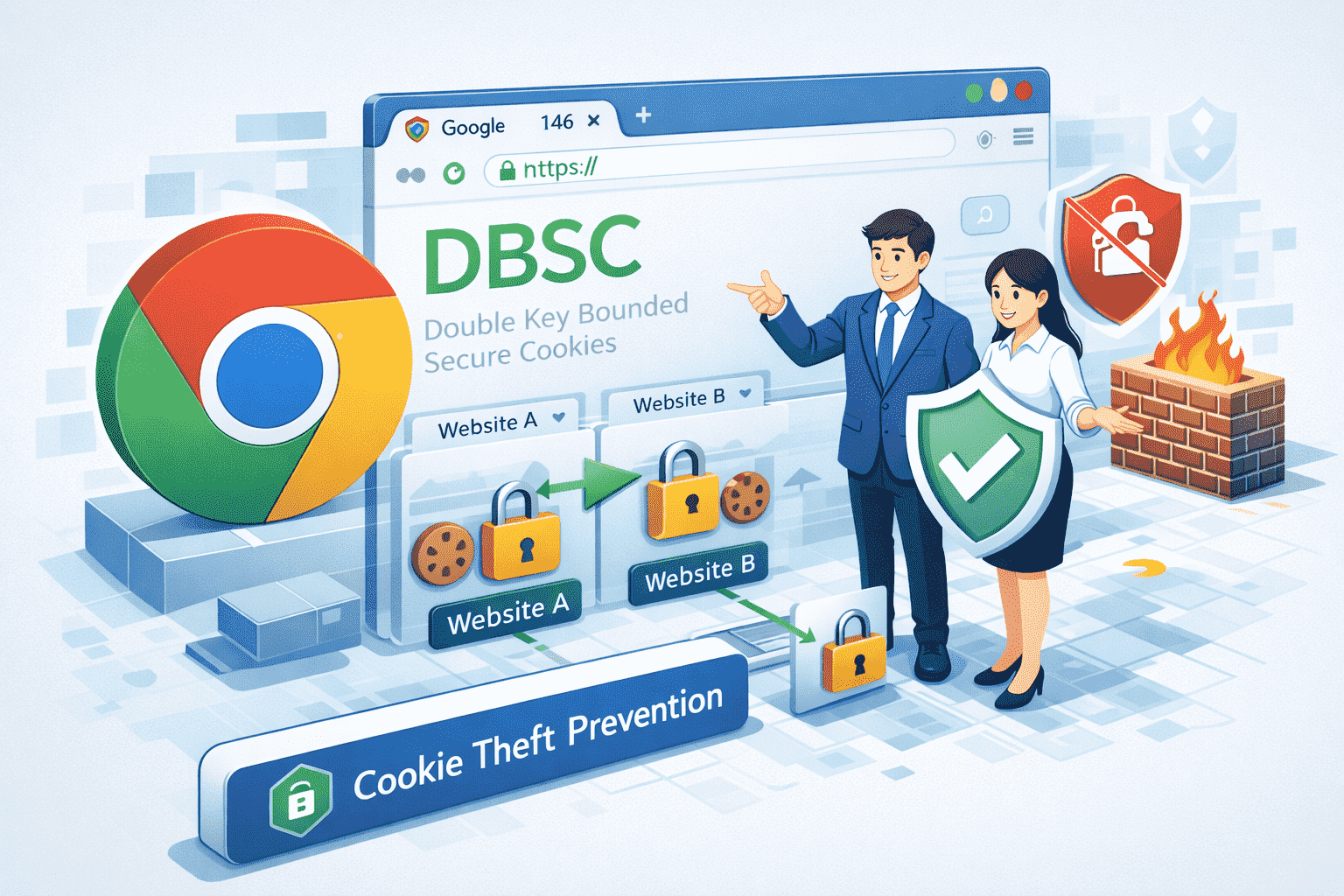 Google、Chrome 146でDBSCを一般提供　Cookie窃取対策を事後検知から事前防止