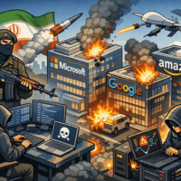 イラン革命防衛隊、Microsoft、Google、Amazonなど米国IT企業を合法的な標的と認定、物理的・サイバー的に破壊/攻撃を実施