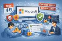 Microsoft、2026年4月の定例パッチを公開-CVE-2026-33824とCVE-2026-33827などの脆弱性を修正