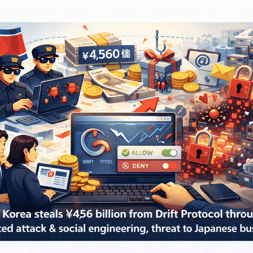 北朝鮮がDrift Protocolへ標的型攻撃とソーシャルエンジニアリングで