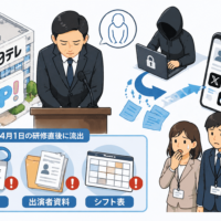 日テレ社長、「ZIP!」新人スタッフのSNS情報漏洩を謝罪-4月1日の研修直後に入構証・出演者資料・シフト表が流出
