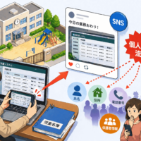 仙台市立小学校教員が校務用画面をSNS投稿、個人情報流出
