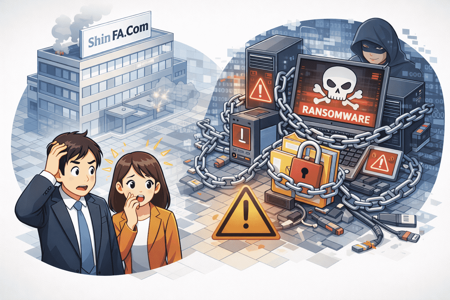 新エフエイコム、ランサムウェア感染によるシステム障害を公表