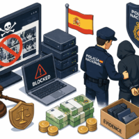 スペイン警察、スペイン語圏最大級の海賊版マンガ配信サイトを摘発、利益は400万ユーロ超(約7億4724万円)