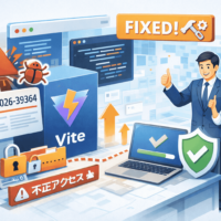 フロントエンド ツール Vite 高危険度な脆弱性 CVE-2026-39364 を修正