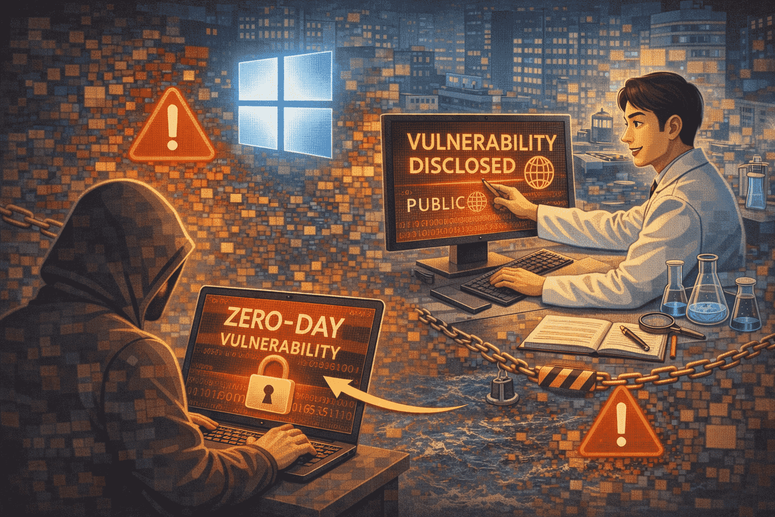 Windowsのゼロデイ 脆弱性が研究者によって公開か