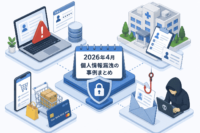 2026年4月 個人情報漏洩の事例 まとめ