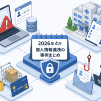 2026年4月 個人情報漏洩の事例 まとめ