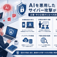 AIを悪用したサイバー攻撃が急増、企業・中小企業がとるべき具体的な対策【2026年最新】