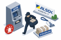 ALSOK グループ 元社員がATMから現金1億3,500万円を窃盗か