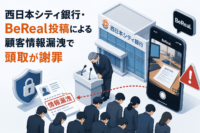 西日本シティ銀行・BeReal投稿による顧客情報漏洩で頭取が謝罪