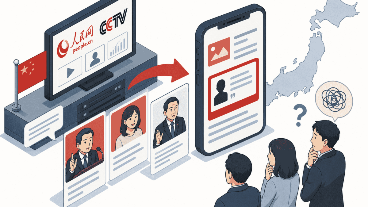 中国の対日 ナラティブ 工作-人民網,CCTVが利用する日本の芸能人・議員