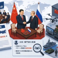2026年中露首脳会談の全容-共同声明で日本の再軍備加速を名指し批判 中国がロシア兵にドローン操縦を秘密訓練との分析も