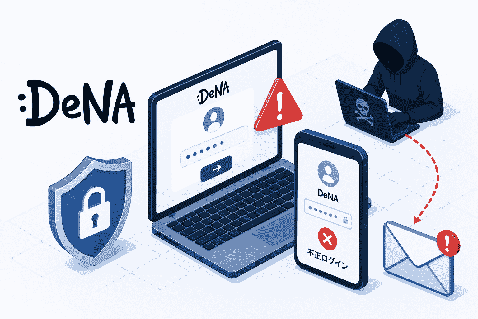DeNA アカウントで一部アカウントへ不正ログイン、メールアドレスの不正利用も