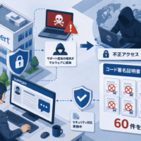 DigiCertのサポート担当がマルウェアに感染し不正アクセス、コード署名証明書60件を失効