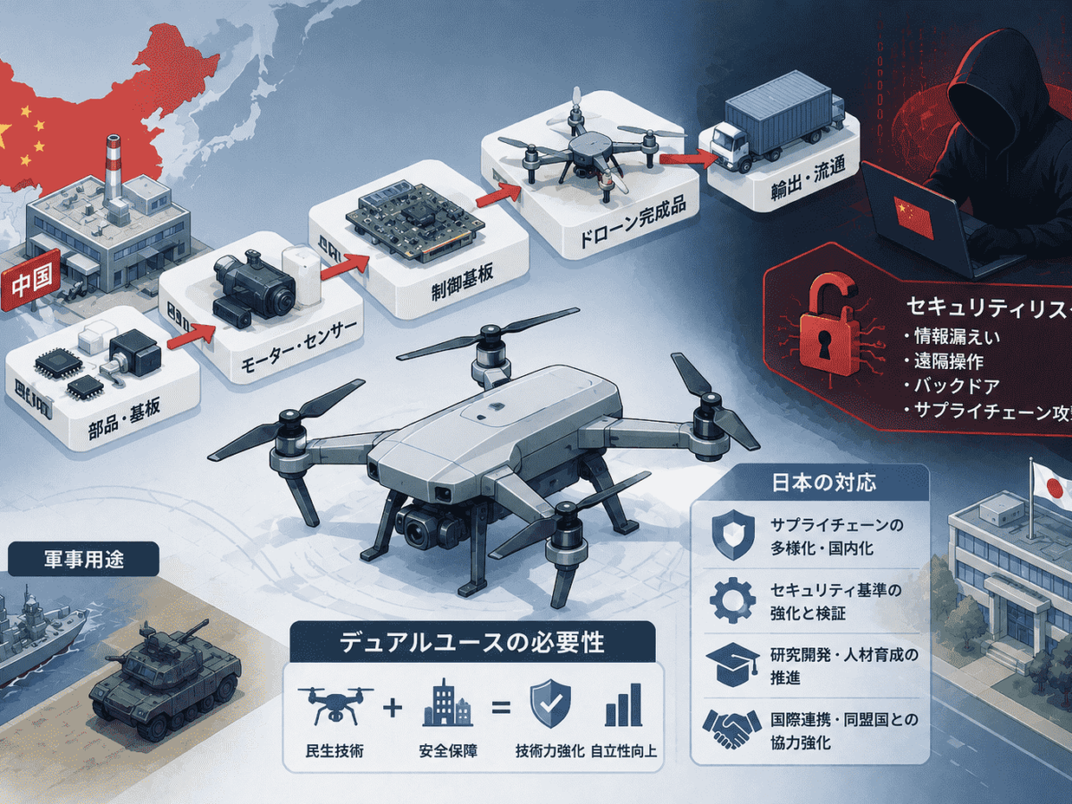 軍事 ドローンのサプライチェーンに潜む中国依存の深刻な実態と日本の 