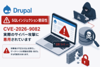 DrupalCoreのSQLインジェクション 脆弱性 CVE-2026-9082が実際のサイバー攻撃に悪用