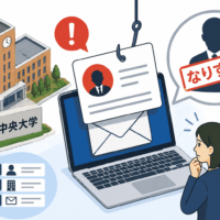 中央大学・中央大学ビズサポート、代表取締役社長や組織名を騙るなりすましメールへの注意喚起