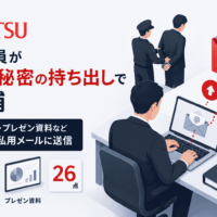 富士通の子会社 富士通Japan 元社員が営業秘密の持ち出しで逮捕-商談資料・プレゼン資料など26点を私用メールに送信。