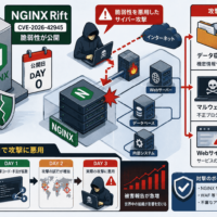 nginxの脆弱性 NGINX Rift（CVE-2026-42945）が公開3日でサイバー攻撃に悪用