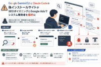 Google Gemini CLIとClaude Codeの偽インストールサイトがSEOポイズニングとGoogle Adsでシステム開発者を標的に