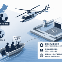 辺野古沖転覆事件 運営のヘリ基地反対協議会（反対協） 幹部が中国プロパガンダ機関 記者を乗せ基地に接近
