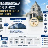 国家情報会議設置法が参議院で可決・成立-内閣情報調査室を格上げした「国家情報局」が誕生