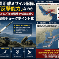 日本の長距離ミサイル配備、なぜ今「反撃能力」なのか-イランのホルムズ海峡戦略から読み解く第一列島線チョークポイント化