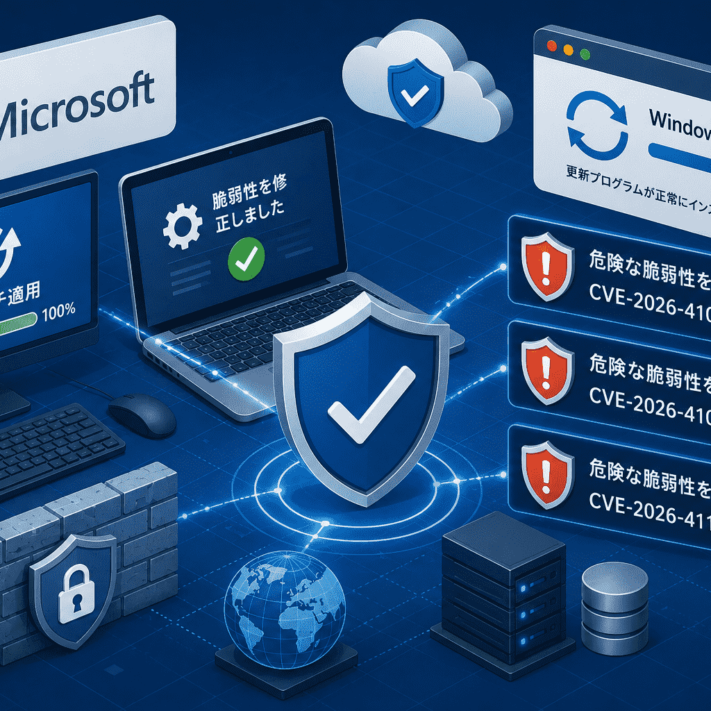 Microsoft、定例パッチで危険な脆弱性を修正(CVE-2026-41089・CVE-2026