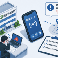 原子力規制庁の「防災スマホ」が2025年度に10件紛失