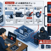 自律型 AI エージェント OpenClawに4つの脆弱性「Claw Chain」-CVSS 9.6のサンドボックス脱出を含む4件をチェーンしてデータ窃取・権限昇格・恒久バックドア設置が可能