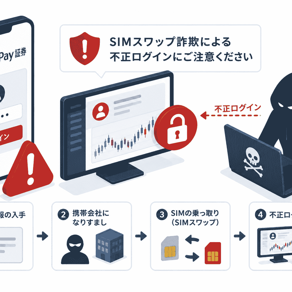 sim スワップ 詐欺