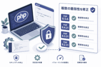PHP 8.5.6・8.4.21・8.3.31・8.2.31で複数の脆弱性を修正