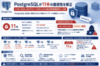 PostgreSQLが11件の脆弱性を修正、CVE-2026-6637など危険度度が高い脆弱性に注意-PostgreSQL 14は2026年11月にEOLへ