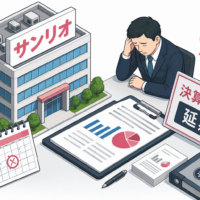 サンリオ、常務取締役の不適切報酬で2026年3月期決算発表を延期
