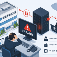 精電舎電子工業でサイバー攻撃で一時的なシステム障害