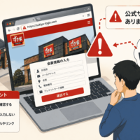 すき家の公式サイトを装う偽サイトを確認、個人情報入力に注意喚起