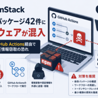 TanStackのnpmパッケージ42件にサイバー攻撃でマルウェアが混入、GitHub Actions 経由で認証情報窃取の恐れ(CVE-2026-45321)